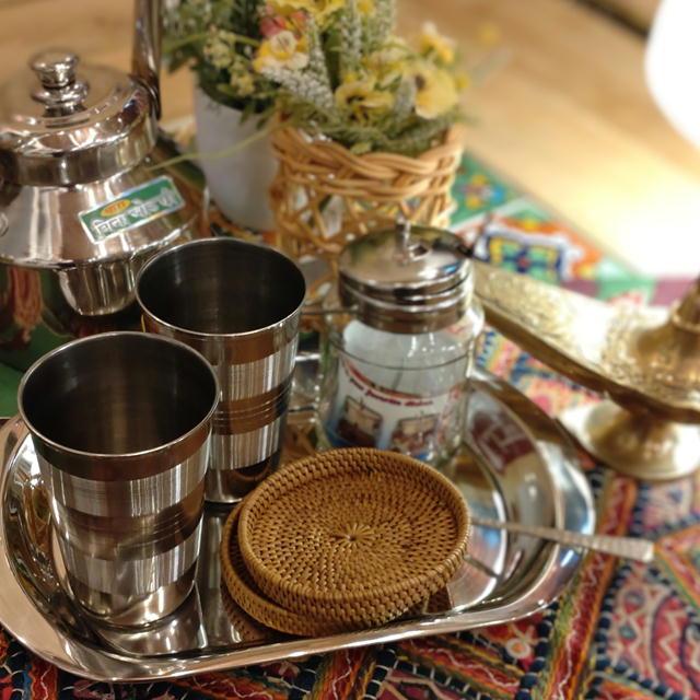 ステンレスオーバルトレイ　ステンレス　オーバル　お盆　アクセサリートレイ　キートレイ　