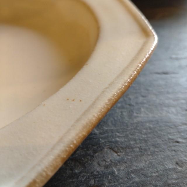 [Mashiko Ware] Star Anise (Large) (kinari) MAINDISH PLATE LUNCH Pasta Made in Japan