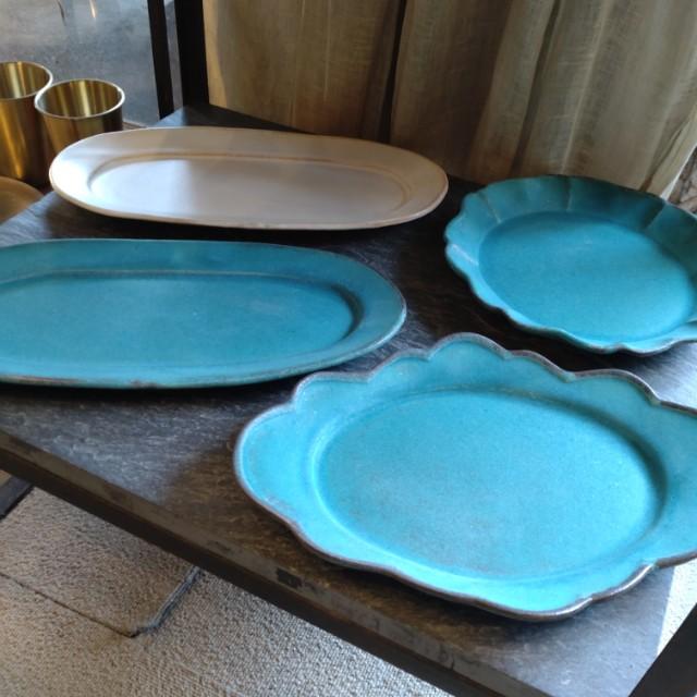 [Mashiko Ware] Star Anise (Large) (kinari) MAINDISH PLATE LUNCH Pasta Made in Japan