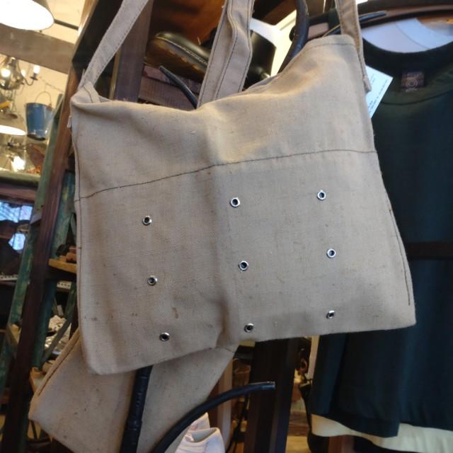 Rumania　canvas　ammo shoulder bag　military　