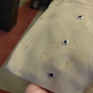 Rumania　canvas　ammo shoulder bag　military　