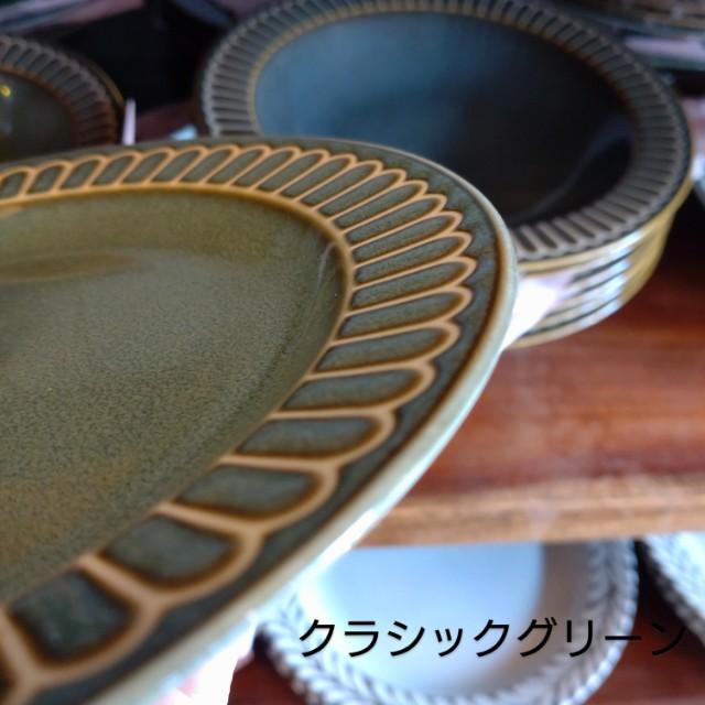 Potmum Classic 190cm Plate, Mino Ware, Available in Two Colors, Main Dish, Single Plate, Made in Japan, Western Tableware, Yamago Pottery