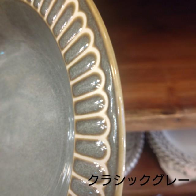 Potmum Classic Pasta Plate, Mino Ware, Available in Two Colors, Deep Plate, Made in Japan, Western Tableware, Yamago Pottery