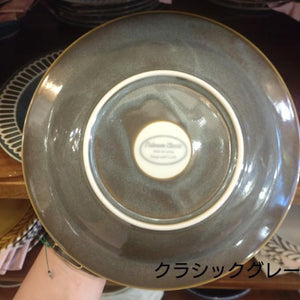 Potmum Classic Pasta Plate, Mino Ware, Available in Two Colors, Deep Plate, Made in Japan, Western Tableware, Yamago Pottery