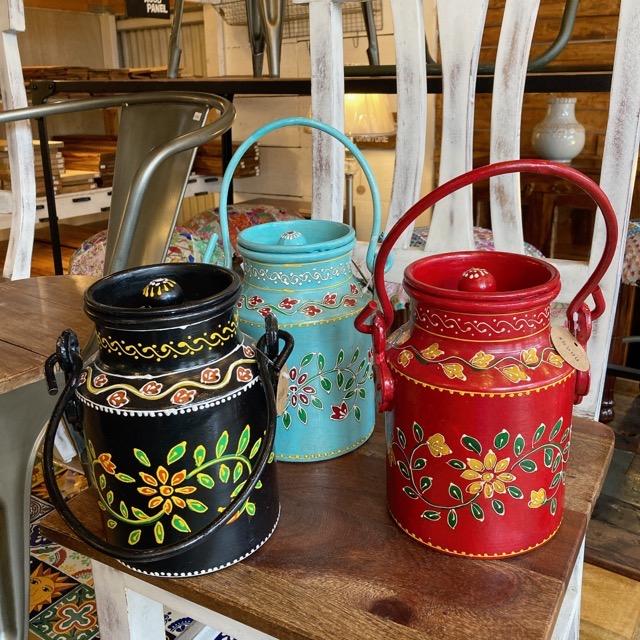 Indian Milk Pot Black