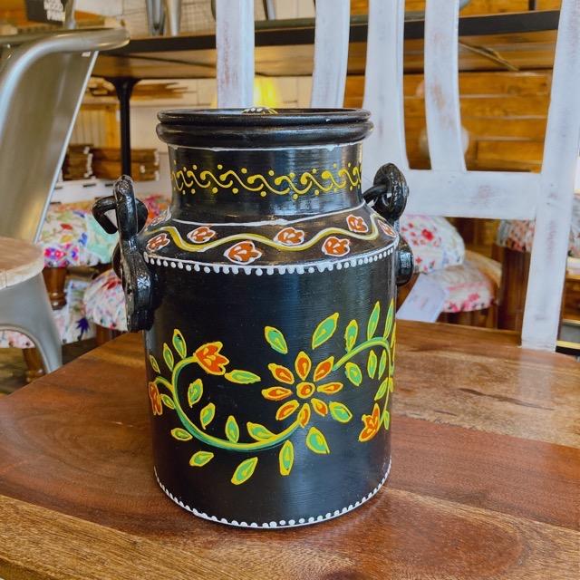 Indian Milk Pot Black