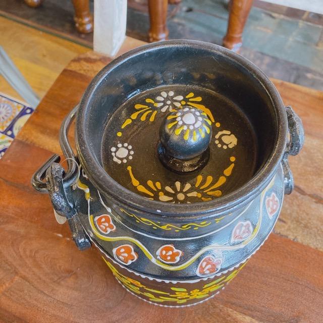 Indian Milk Pot Black
