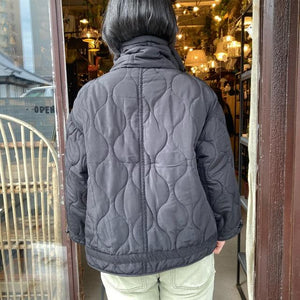 TOPANGA Lady's　スタンドカラーキルティングジャケット　ブラック