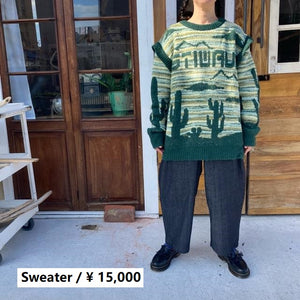 TOPANGA Lady's　2wayサボテンセーター