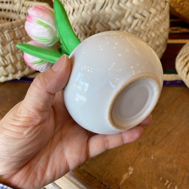 チューリップポータブルランプ　ピンク