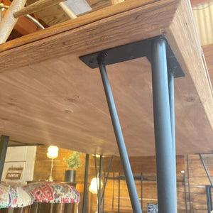 TOPANGA Furniture　リサイクルチークウッド天板　93×61cm