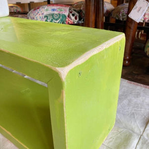 TOPANGA Furniture　カラフルウッドボックス　Lサイズ/グリーン