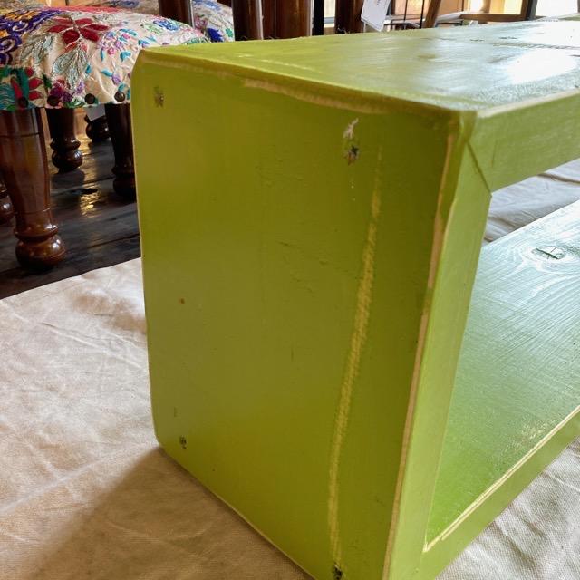 TOPANGA Furniture　カラフルウッドボックス　Lサイズ/グリーン