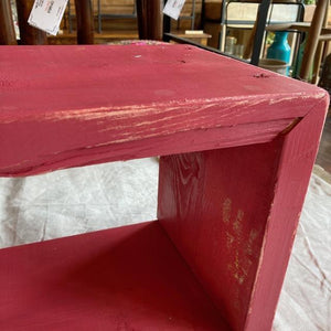 TOPANGA Furniture　カラフルウッドボックス　Lサイズ/ピンク