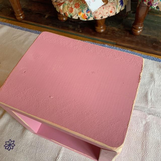 TOPANGA Furniture　カラフルウッドボックス　Sサイズ/ピンク