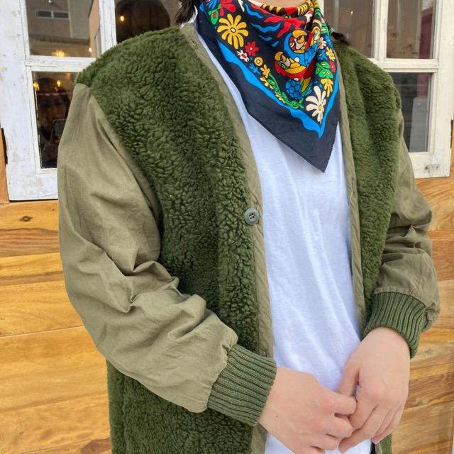 Dutch boa lined jacket