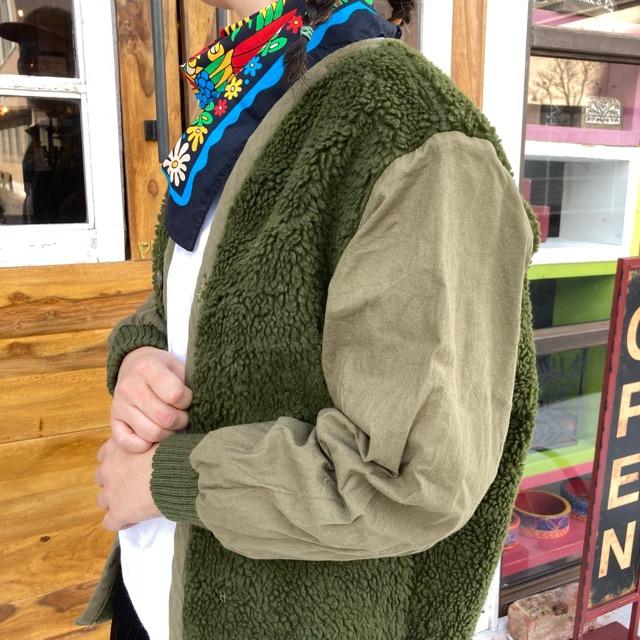 Dutch boa lined jacket