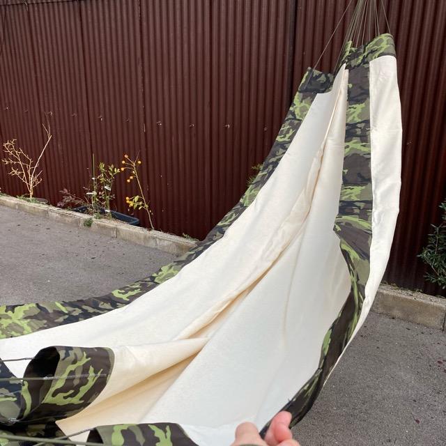 チェコ　カモ柄ハンモック