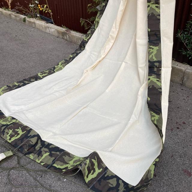 チェコ　カモ柄ハンモック