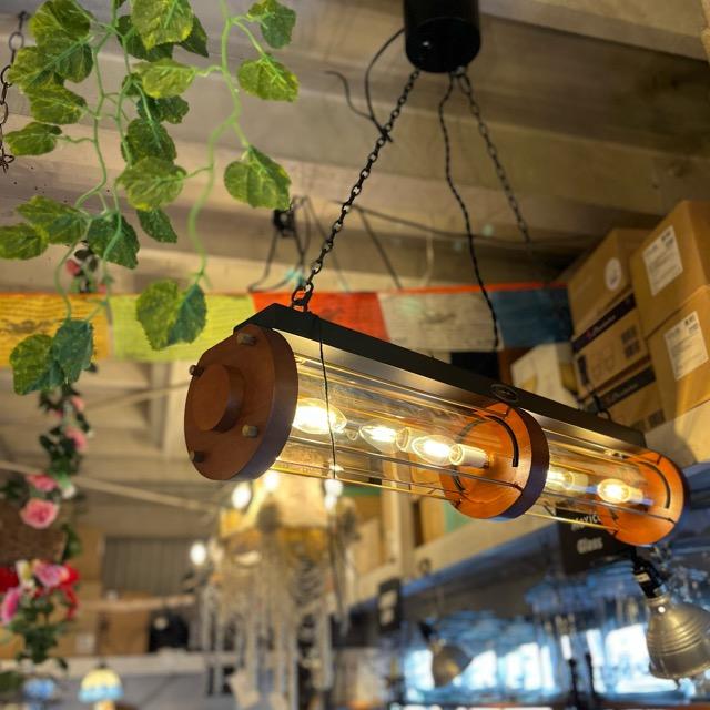 Walnut Cylinder Lamp