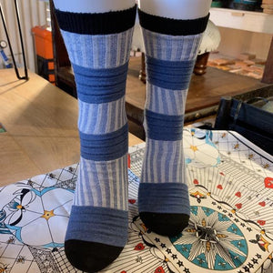 TOPANGA SOCKS 　チューブソックス　ブルー
