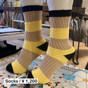 TOPANGA SOCKS Tube Socks Yellow