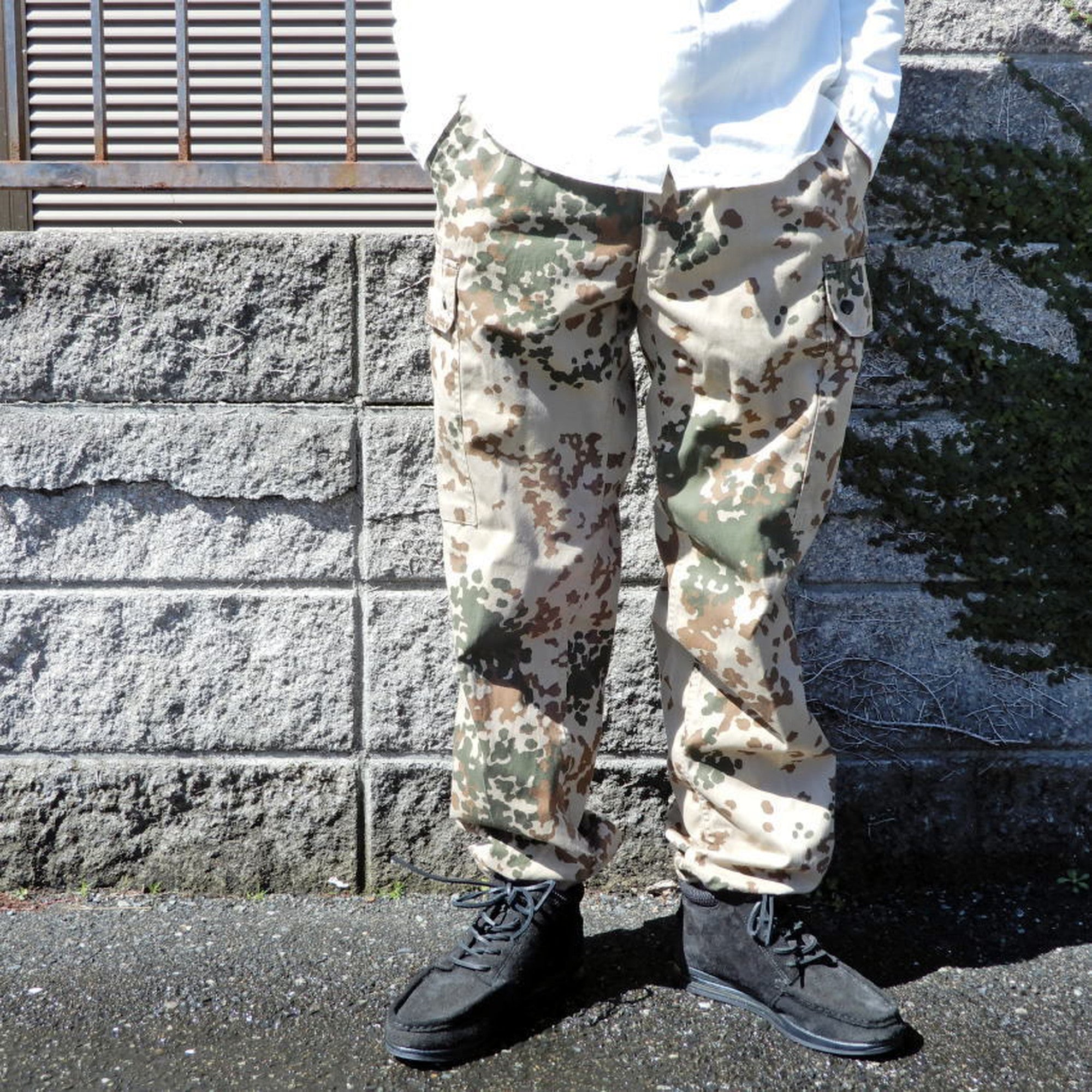 50s ドイツ軍 軍パン 東ドイツ軍 タンカースパンツ グレー デッドストック PP469NN