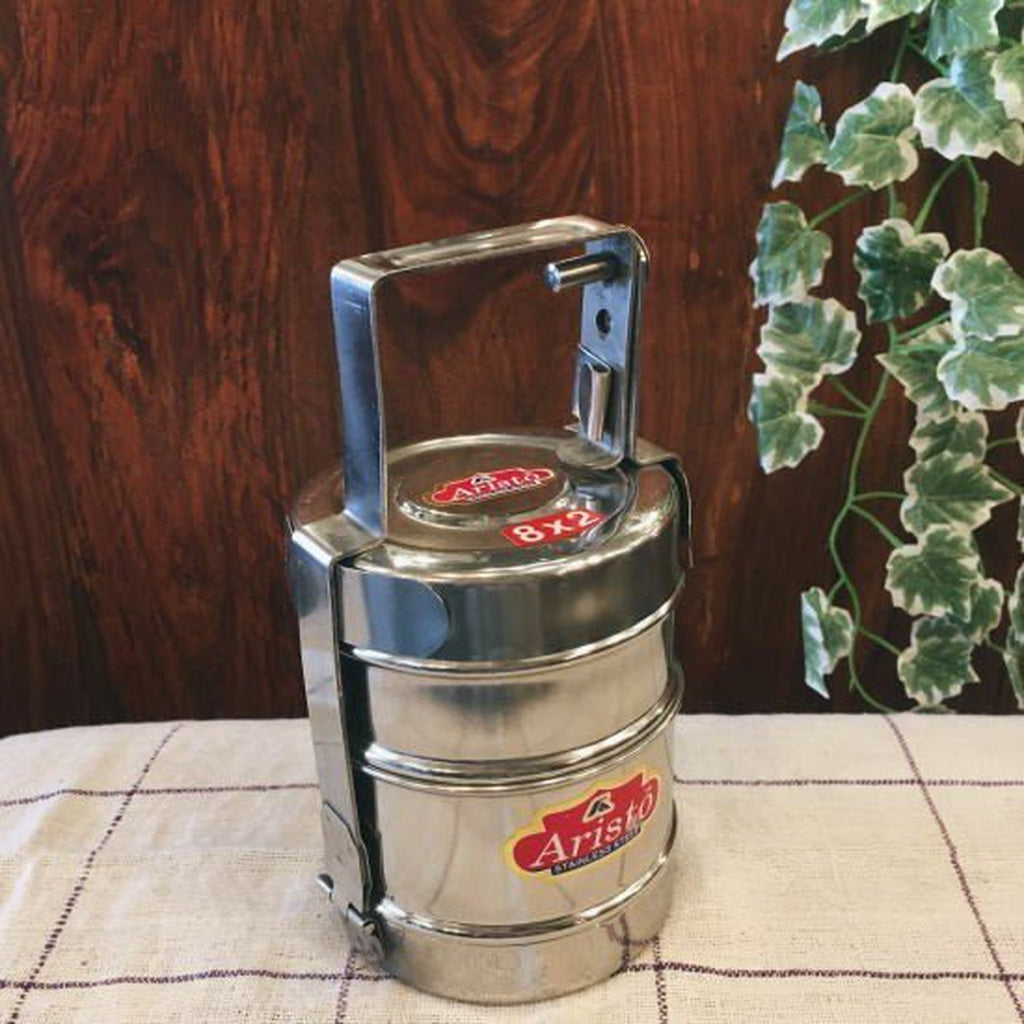 Stainless steel Bombay lunch box