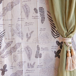 Landscape Curtain 110×180cm Leaves