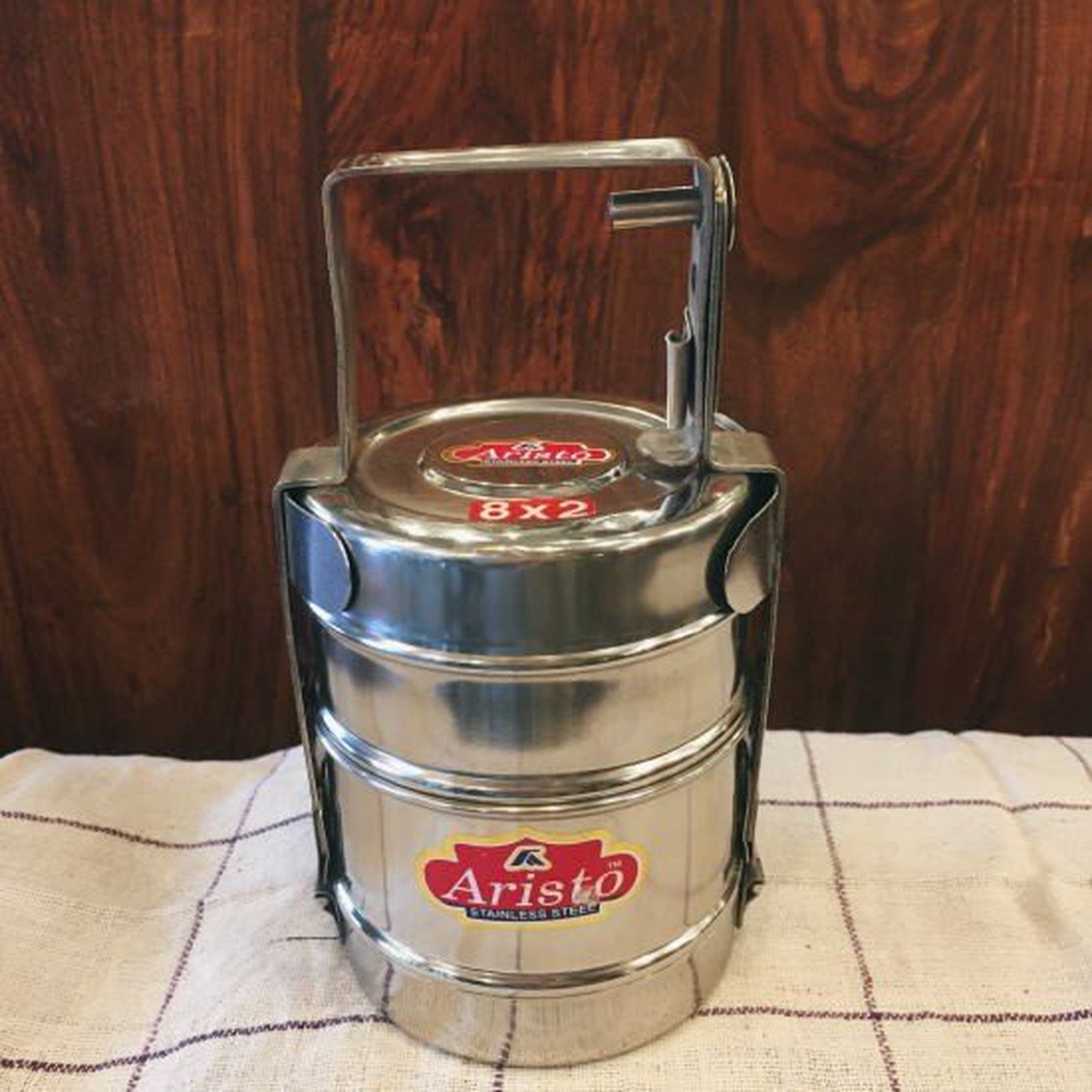 Stainless steel Bombay lunch box