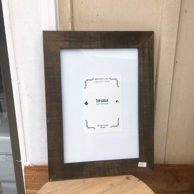 ポプラウッドフレーム　　A4サイズ/ブラウン