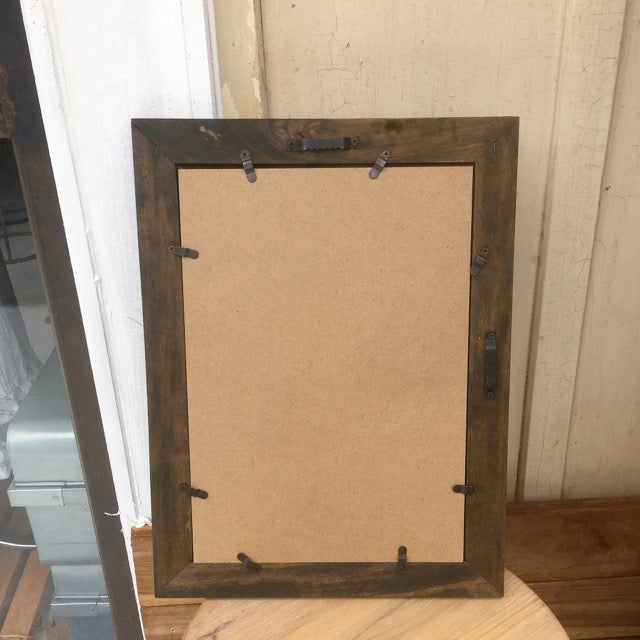 ポプラウッドフレーム　　A4サイズ/ブラウン