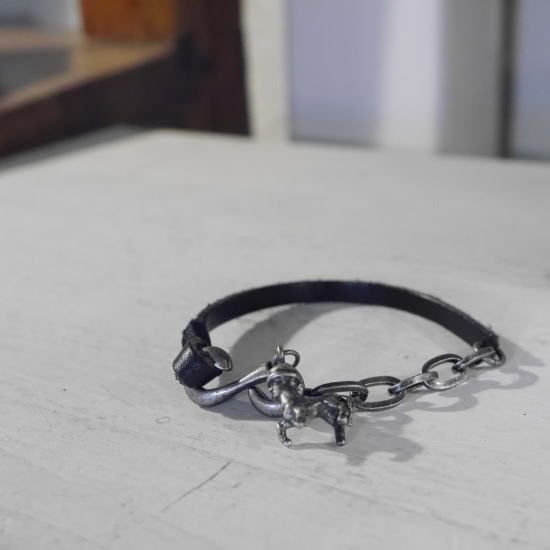 TOPANGA　Accessories　レザーチャームブレスレット