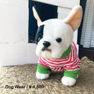 DOG WEAR　キルティングボーダージャンプスーツ　XLサイズ　全2色