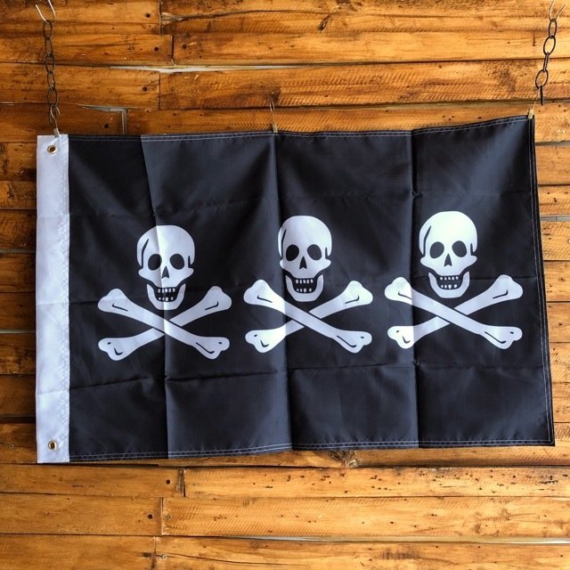 TOPANGA INTERIOR　Pirates Flag C