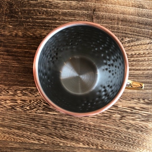 TOPANGA Kitchen　コッパーバレルマグ　540ml　アイスコーヒー　銅　ビール　ビアグラス　マグカップ　保冷