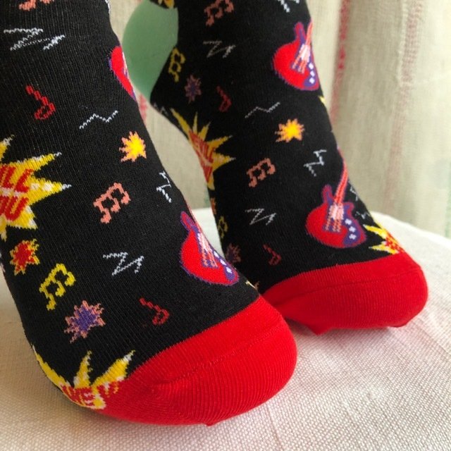 TOPANGA SOCKS　バンドソックス　WE WELL ROCK YOU