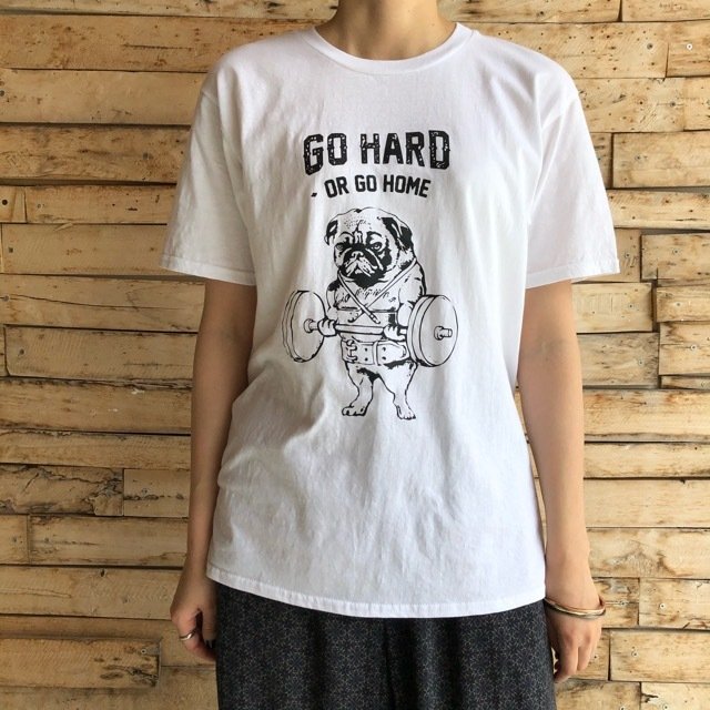 TOPANGA Lady's Go Hard　Tシャツ　ホワイト