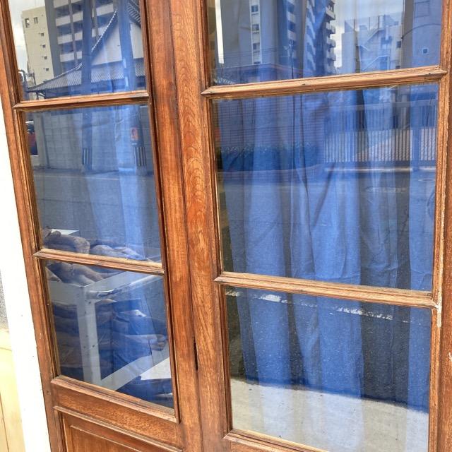 Double gauze curtain, blue, 100 x 138 cm