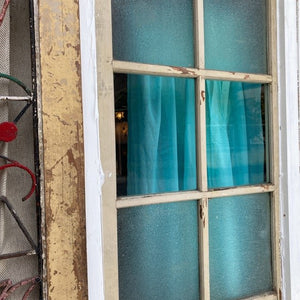 Double gauze curtain, turquoise, 100 x 138 cm