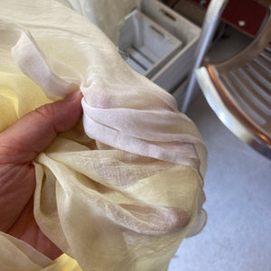 Double Gauze Curtains White