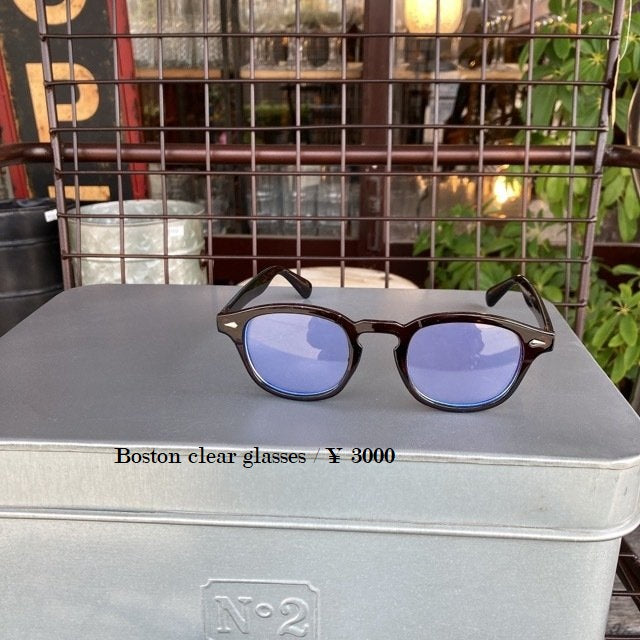 ボストンクリア眼鏡　グロスブラウン