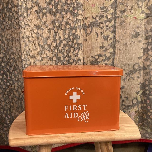 First Aid Box Orange/L