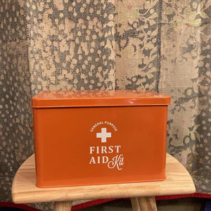 First Aid Box Orange/L