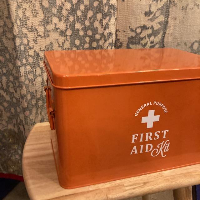 First Aid Box Orange/L