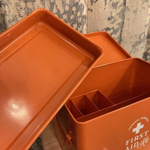 First Aid Box Orange/L
