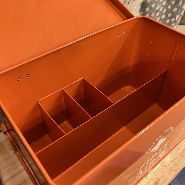 First Aid Box Orange/L