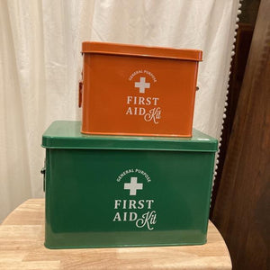 First Aid Box Orange/L