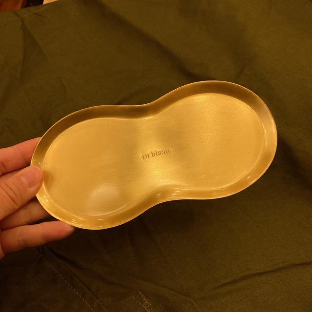 gold glasses tray
