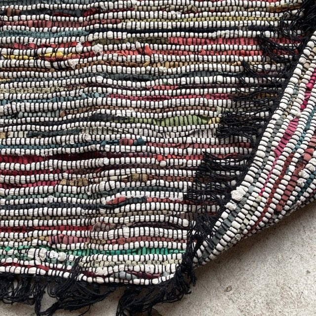 マルチレザーミックスラグ 　190×190cm　ORCHARD/201200703